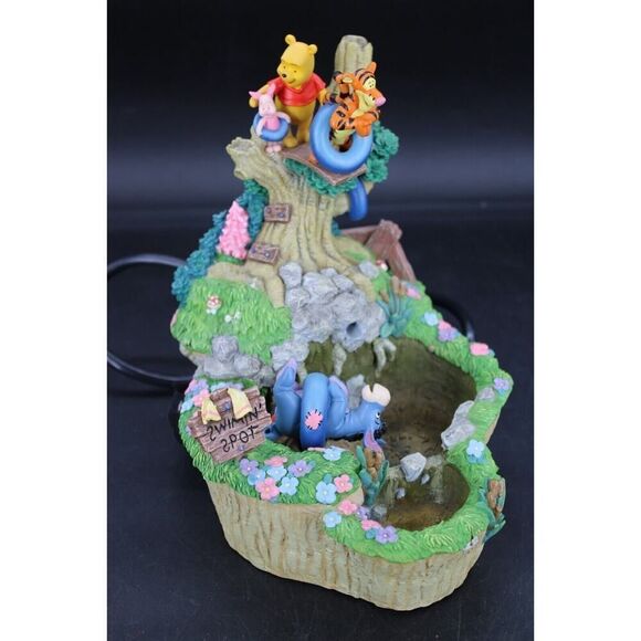 Vintage Disney Winnie the Pooh & Friends Tabletop Water Fountain - Picture 2 of 8